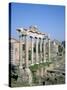 The Forum, Unesco World Heritage Site, Rome, Lazio, Italy-Roy Rainford-Stretched Canvas
