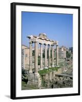 The Forum, Unesco World Heritage Site, Rome, Lazio, Italy-Roy Rainford-Framed Photographic Print