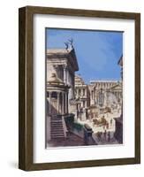 The Forum-Peter Jackson-Framed Giclee Print