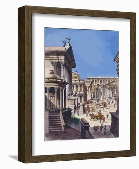 The Forum-Peter Jackson-Framed Giclee Print