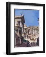 The Forum-Peter Jackson-Framed Giclee Print