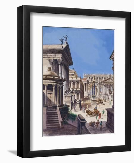 The Forum-Peter Jackson-Framed Giclee Print