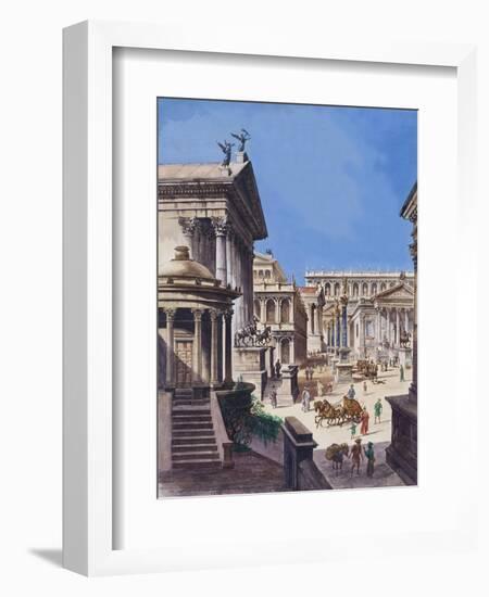 The Forum-Peter Jackson-Framed Giclee Print