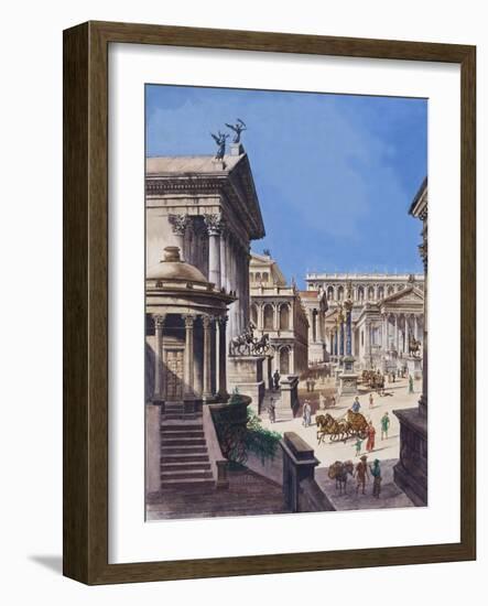 The Forum-Peter Jackson-Framed Giclee Print