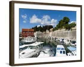 The Fosa, One of the Small Ports of Zadar, Zadar County, Dalmatia Region, Croatia, Europe-Emanuele Ciccomartino-Framed Photographic Print