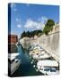 The Fosa, One of the Small Ports of Zadar, Zadar County, Dalmatia Region, Croatia, Europe-Emanuele Ciccomartino-Stretched Canvas