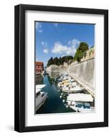 The Fosa, One of the Small Ports of Zadar, Zadar County, Dalmatia Region, Croatia, Europe-Emanuele Ciccomartino-Framed Photographic Print