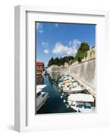 The Fosa, One of the Small Ports of Zadar, Zadar County, Dalmatia Region, Croatia, Europe-Emanuele Ciccomartino-Framed Photographic Print