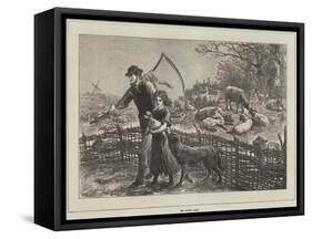 The Foster Lamb-Ebenezer Newman Downard-Framed Stretched Canvas