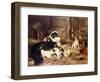 The Foster Mother, 1887-Walter Hunt-Framed Giclee Print