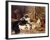 The Foster Mother, 1887-Walter Hunt-Framed Giclee Print