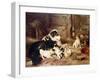 The Foster Mother-Walter Hunt-Framed Giclee Print