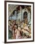 The Foundation of City of Alexandria, Detail of Fresco History of Pope Alexander III, 1407-Spinello Aretino-Framed Giclee Print