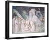 The Foundation of Montecassino and the Miracle of Raising of the Monk, Sagrestia-Aretino Luca Spinello-Framed Giclee Print