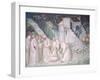 The Foundation of Montecassino and the Miracle of Raising of the Monk, Sagrestia-Aretino Luca Spinello-Framed Giclee Print