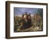 The Foundation of Tenochtitlan, 1889-Jose Maria Jara-Framed Giclee Print