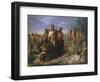 The Foundation of Tenochtitlan, 1889-Jose Maria Jara-Framed Giclee Print