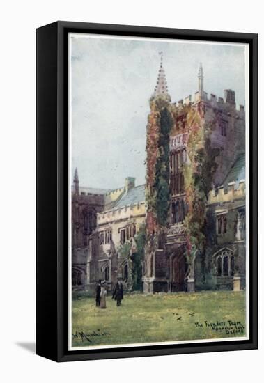 The Founder's Tower, Magdalen College-William Matthison-Framed Stretched Canvas