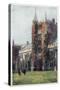 The Founder's Tower, Magdalen College-William Matthison-Stretched Canvas