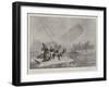 The Foundering of the French Liner La Bourgogne, the Desperate Struggle for Life as the Vessel Sank-Joseph Nash-Framed Giclee Print