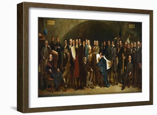 The Founders-null-Framed Giclee Print