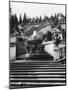 The Fountain at Linderhof Palace, Bavaria, Germany, C1900s-Wurthle & Sons-Mounted Photographic Print