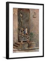 'The Fountain', c1904-Herbert Alexander Collins-Framed Giclee Print