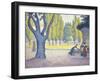 The Fountain des Lices in St. Tropez-Paul Signac-Framed Giclee Print