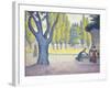 The Fountain des Lices in St. Tropez-Paul Signac-Framed Giclee Print