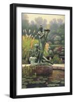 The Fountain II-John Zaccheo-Framed Giclee Print