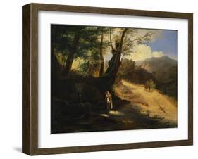 The Fountain in the Woods-Gaetano Donizetti-Framed Giclee Print