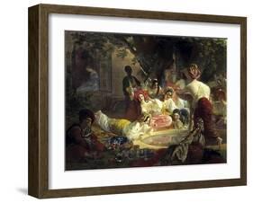 The Fountain of Bahçesaray, 1849-Karl Briullov-Framed Giclee Print