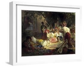 The Fountain of Bahçesaray, 1849-Karl Briullov-Framed Giclee Print
