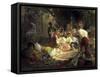 The Fountain of Bahçesaray, 1849-Karl Briullov-Framed Stretched Canvas