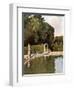 The Fountain of Diana, Versailles-Mima Nixon-Framed Giclee Print