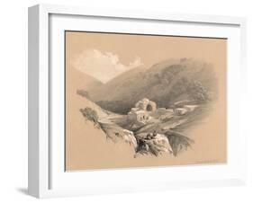 The Fountain of Job, 1855-David Roberts-Framed Giclee Print