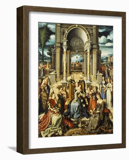 The Fountain of Life-Hans Holbein the Younger-Framed Giclee Print