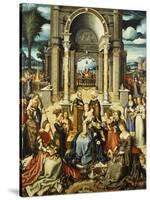 The Fountain of Life-Hans Holbein the Younger-Stretched Canvas