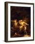 The Fountain of Love, 1780's-Jean-Honoré Fragonard-Framed Giclee Print