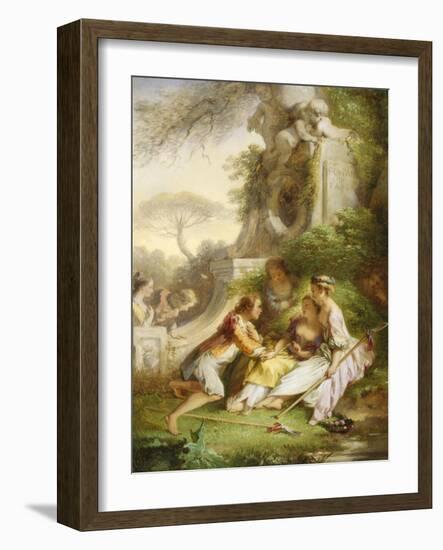 The Fountain of Love-Henry Andrews-Framed Giclee Print