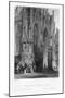 The Fountain of St Maclou, Rouen, France, 19th Century-S Bradshaw-Mounted Giclee Print