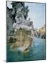 The Fountain of the Four Rivers by Gianlorenzo Bernini, 1648-51-null-Mounted Giclee Print