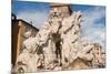 The Fountain of the Four Rivers, Piazza Navona, Rome, Lazio, Italy, Europe-Carlo-Mounted Photographic Print