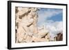 The Fountain of the Four Rivers, Piazza Navona, Rome, Lazio, Italy, Europe-Carlo-Framed Photographic Print