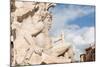 The Fountain of the Four Rivers, Piazza Navona, Rome, Lazio, Italy, Europe-Carlo-Mounted Photographic Print