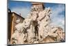 The Fountain of the Four Rivers, Piazza Navona, Rome, Lazio, Italy, Europe-Carlo-Mounted Photographic Print