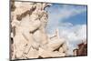 The Fountain of the Four Rivers, Piazza Navona, Rome, Lazio, Italy, Europe-Carlo-Mounted Photographic Print