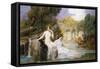 The Fountain of Youth-Edouard Veith-Framed Stretched Canvas