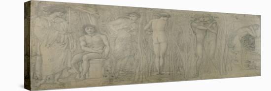 The Fountain of Youth-Edward Burne-Jones-Stretched Canvas