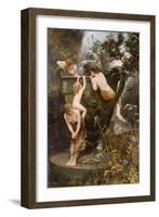 The Fountain of Youth-Charles Napier Kennedy-Framed Giclee Print